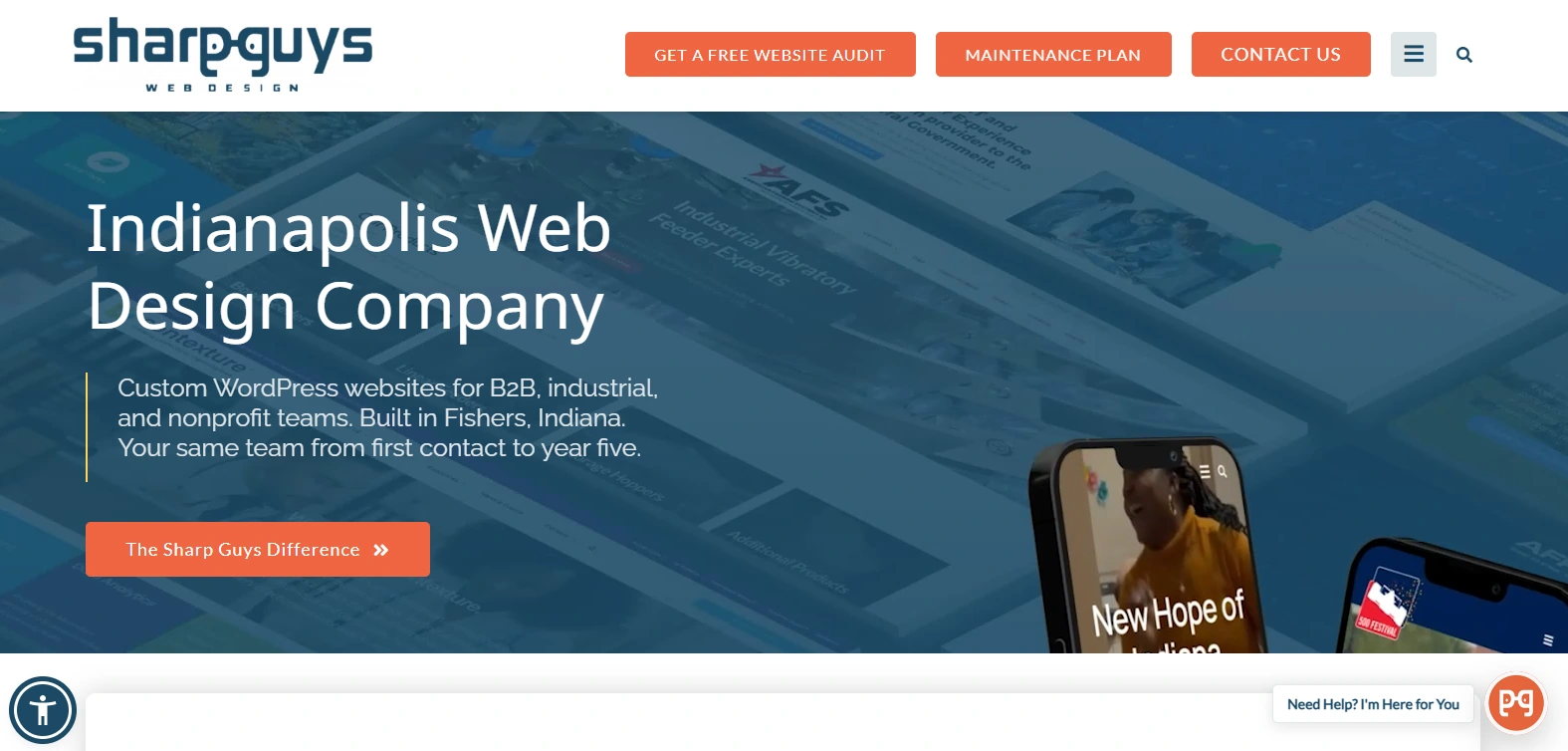 Sharp Guys Web Design